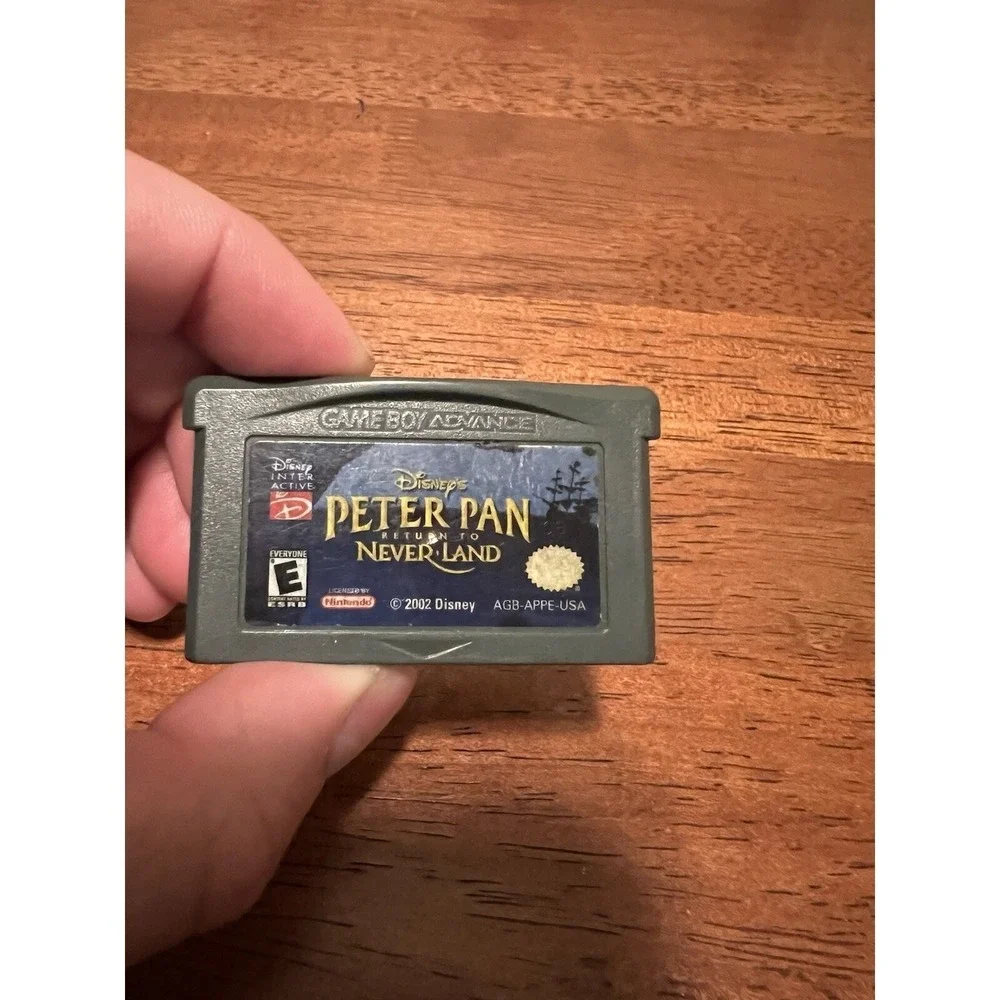 Peter Pan Return To Neverland‎ (Nintendo Gameboy Advance GBA) Cart Only Tested